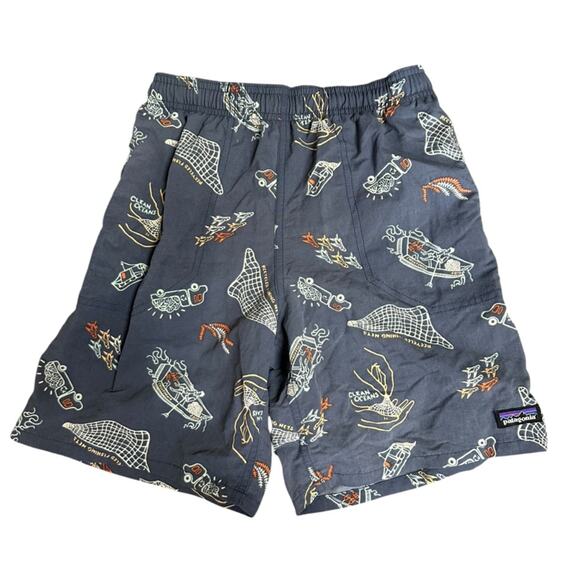 Patagonia Baggies Kids Shells Netplus Swim Trunks Size XL - Picture 1 of 4